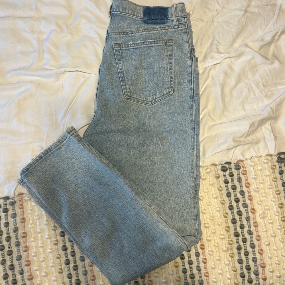 Abercrombie & Fitch 90s Straight Ultra High Rise